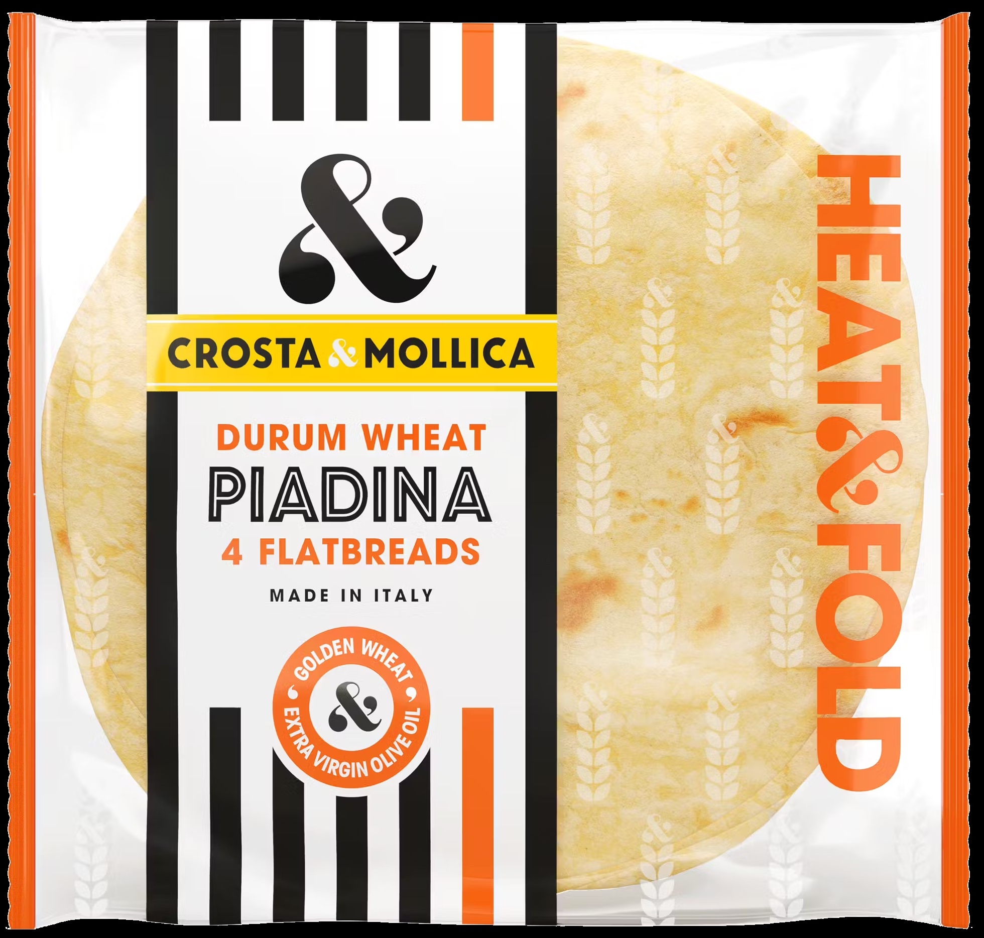 Crosta Mollica durum wheat piadina