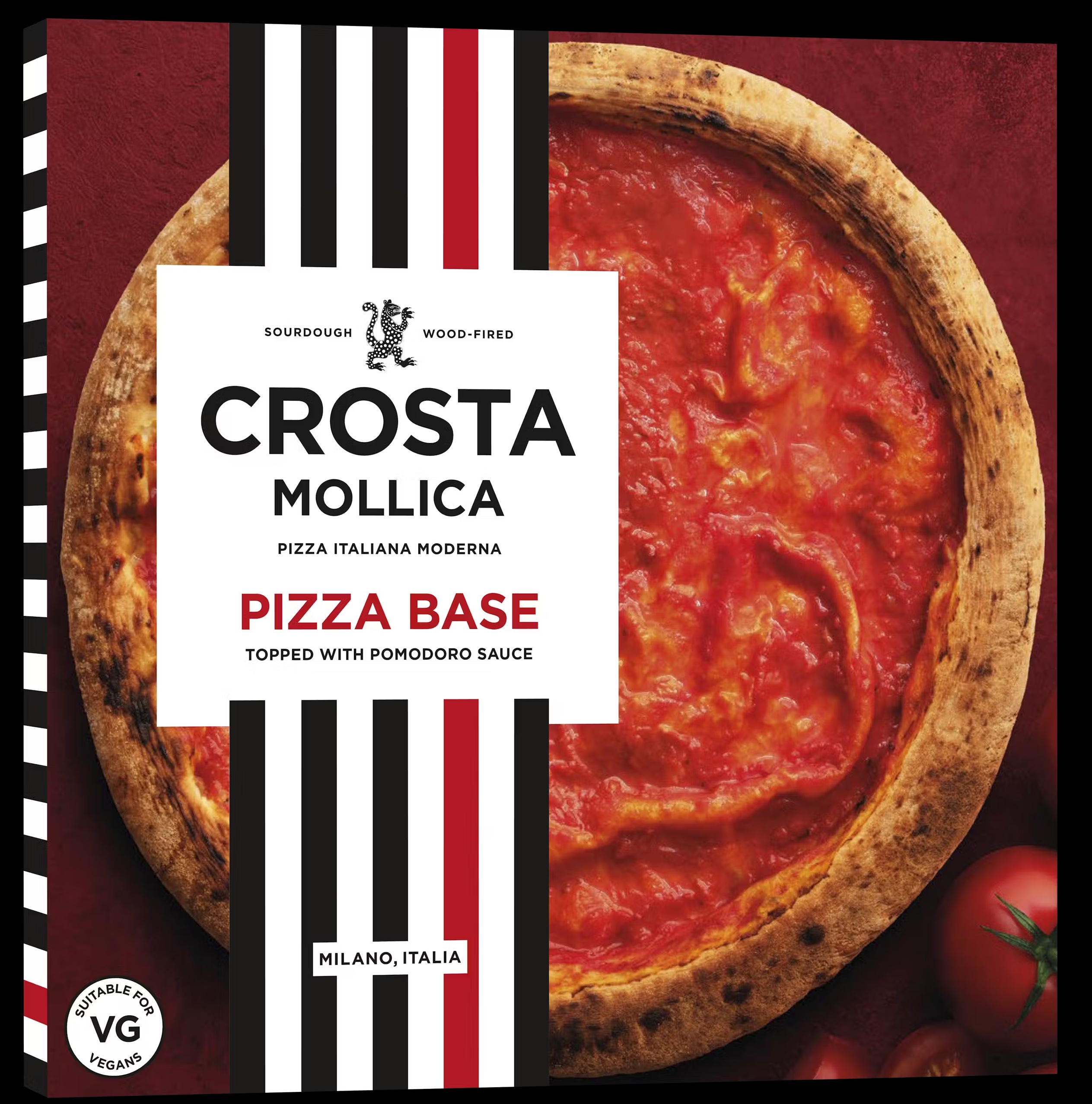 Crosta Mollica sourdough pizza base